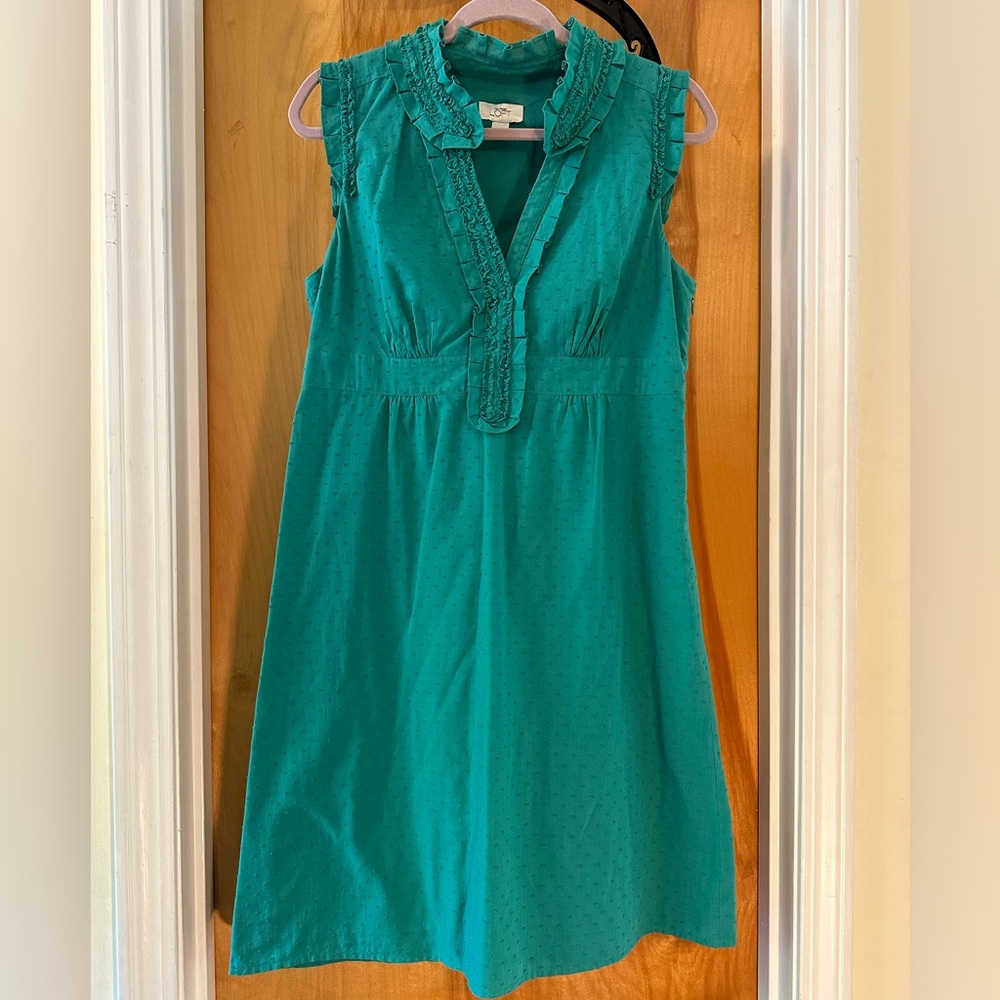 Cotton Sleeveless Dress Ann Taylor Loft Size 10